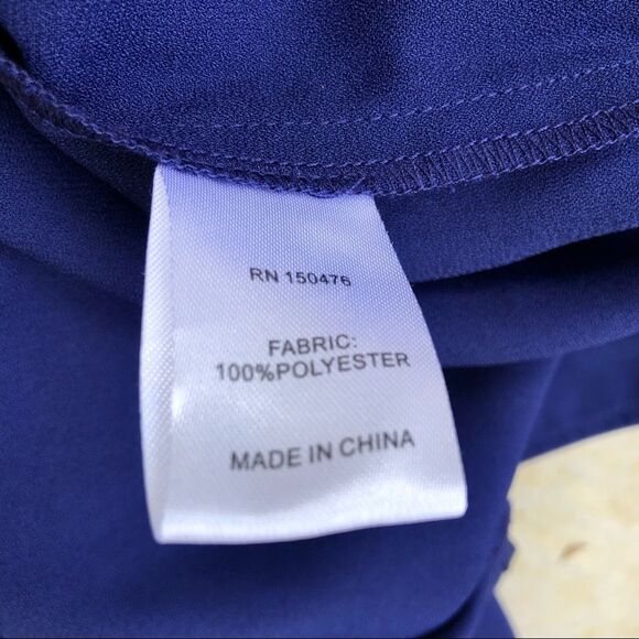 Crosby by Mollie Burch Peaches Jumpsuit Navy Blue S - Picture 4 of 4